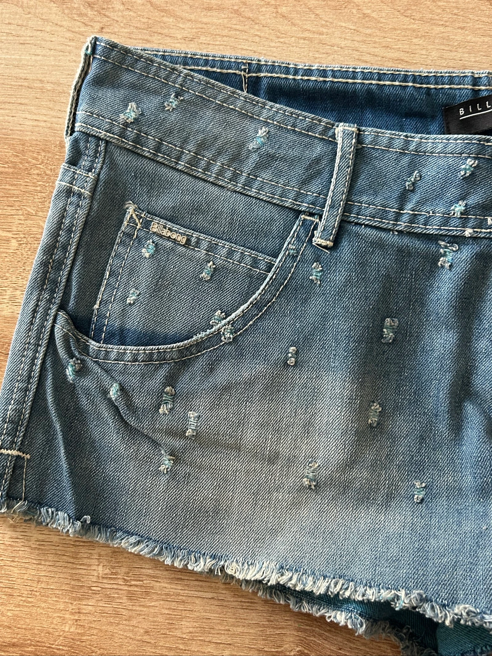Billabong damesjeanshort – Short Fit – Blauw – Zeer goede staat – photo 3